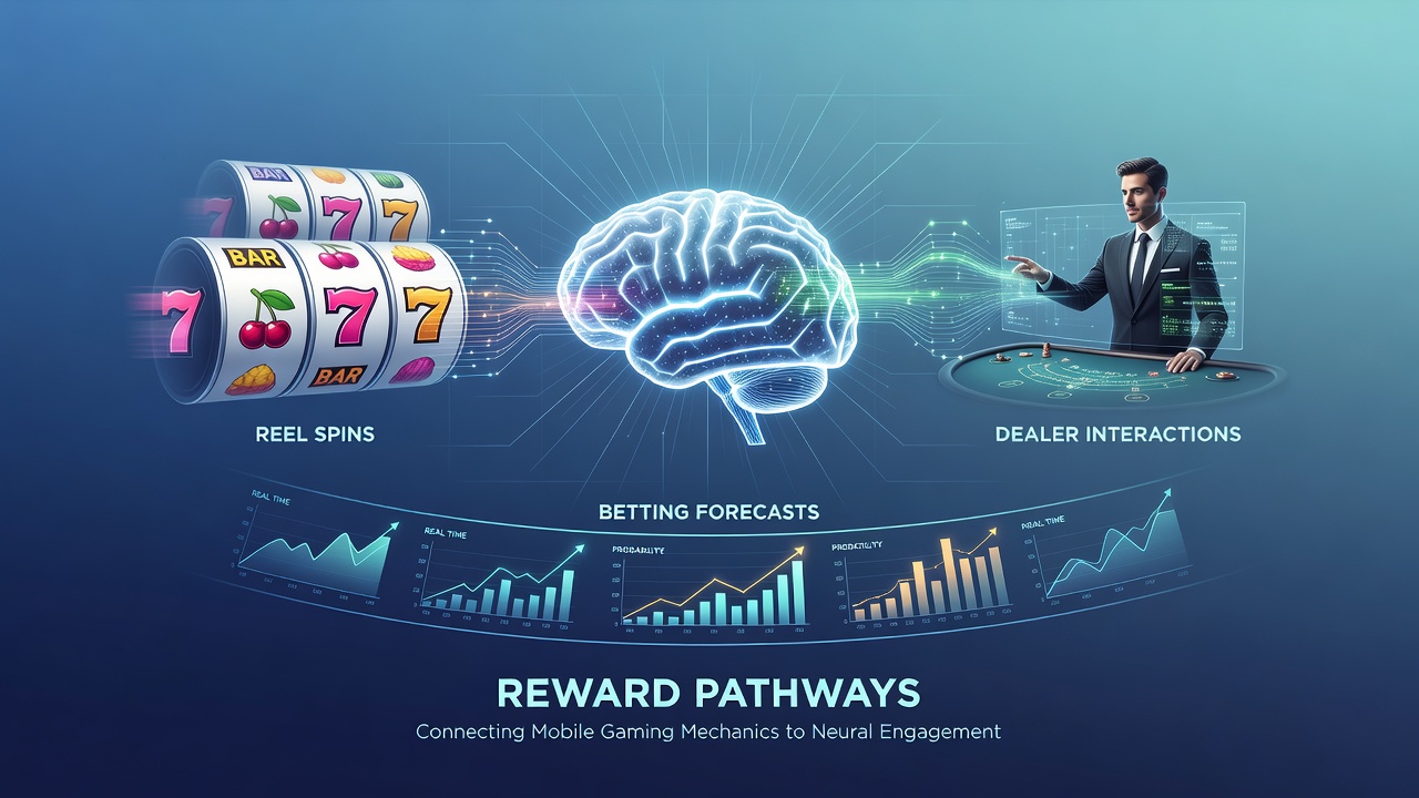 Darstellung von Belohnungspfaden in mobilen Casino-Apps mit Walzen, Live-Dealern und Prognosen