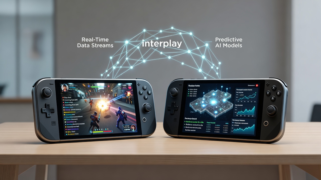 Mobile Geräte zeigen Echtzeit-Spiele mit integrierten Vorhersage-Tools in Unterhaltungs-Apps